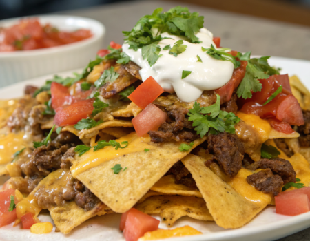 Loaded Beef Nachos with Melted Cheese.webp