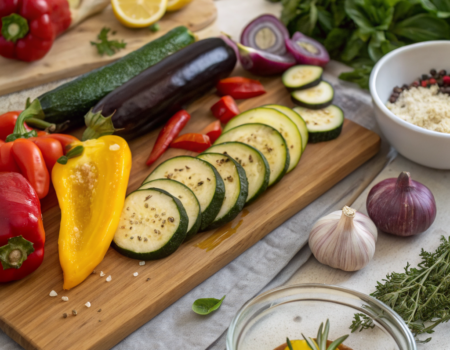 How to Prepare Mediterranean Grilled VegetablesIngredients