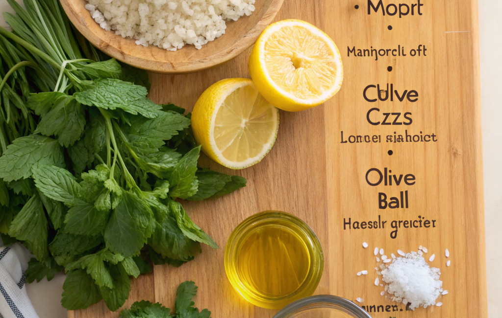 How to Cook Mediterranean Rice with HerbsIngredients