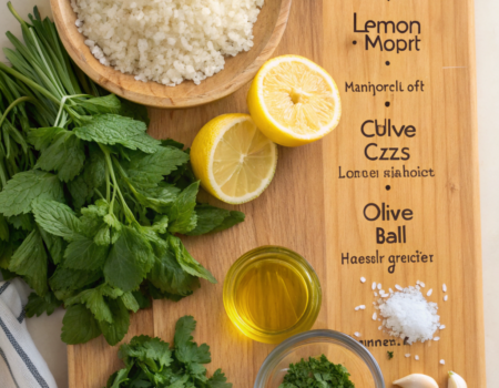 How to Cook Mediterranean Rice with HerbsIngredients