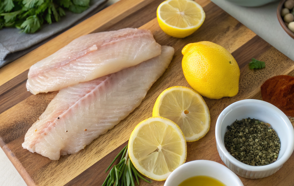 How to Prepare Mediterranean Baked Fish with LemonIngredients