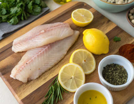 How to Prepare Mediterranean Baked Fish with LemonIngredients