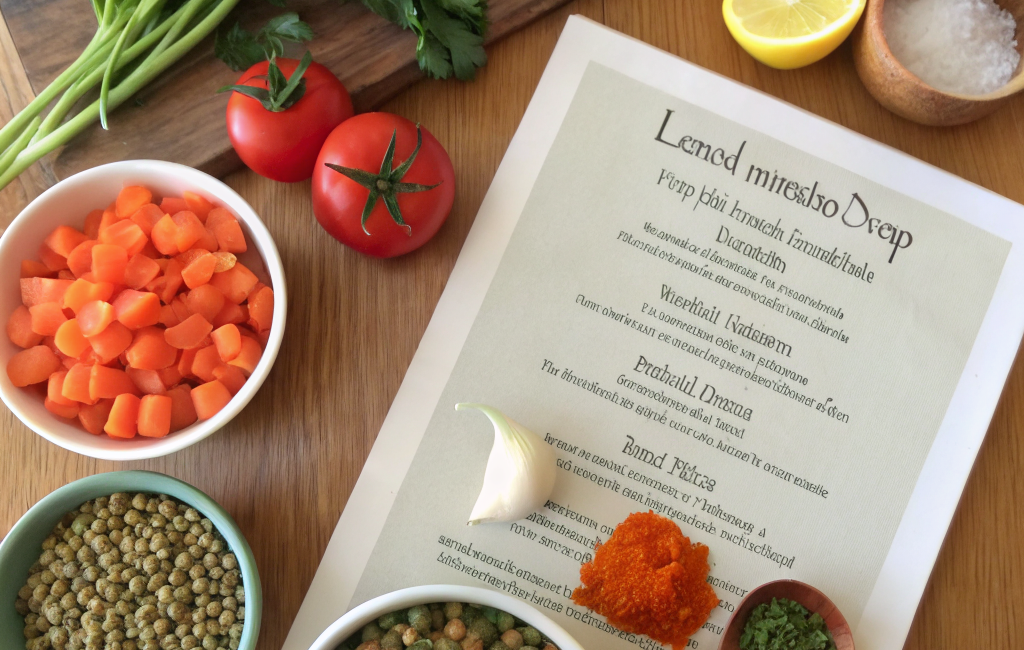How to Make Mediterranean Lentil Soup with HerbsIngredients